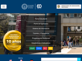 'www2.utp.edu.co' screenshot