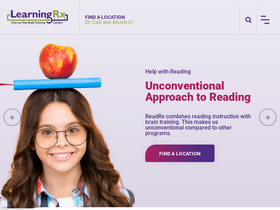 'learningrx.com' screenshot