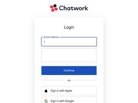 'chatwork.com' screenshot