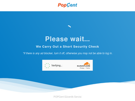 'popcent.net' screenshot