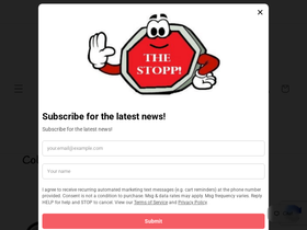 thestopp.com homepage screenshot