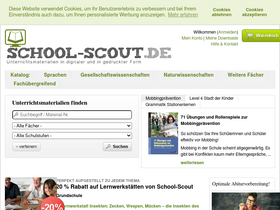'school-scout.de' screenshot