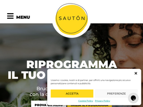 'thesautonapproach.it' screenshot