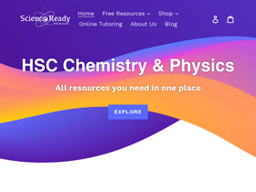 'scienceready.com.au' screenshot