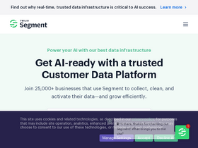'segment.com' screenshot