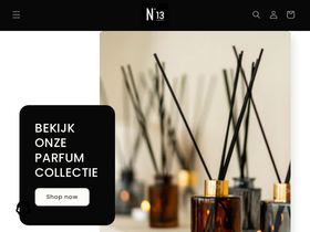 nummer-13.com homepage screenshot