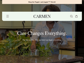 carmenveal.com homepage screenshot