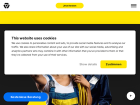 'hero-software.de' screenshot