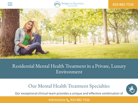 'bridgestorecovery.com' screenshot