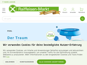 'raiffeisenmarkt.de' screenshot
