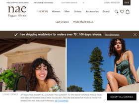 'nae-vegan.com' screenshot