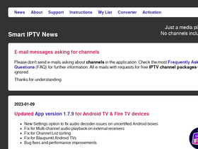 'siptv.app' screenshot