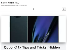 'latestmobilefaq.com' screenshot