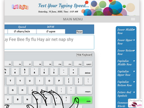 'fast-typing.com' screenshot