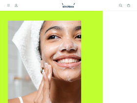 'birchbox.com' screenshot