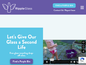 'rippleglass.com' screenshot