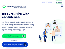 'backgroundchecks.com' screenshot