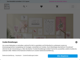 'artboxone.de' screenshot
