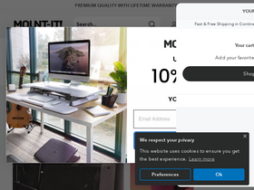 'mount-it.com' screenshot