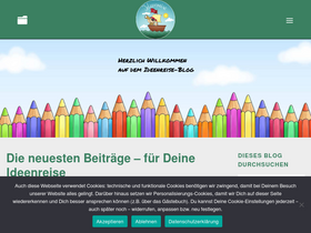 'ideenreise-blog.de' screenshot