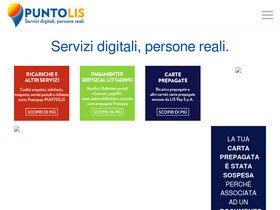 'puntolis.it' screenshot