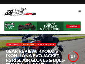 'bikereview.com.au' screenshot