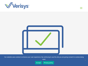 'verisys.com' screenshot
