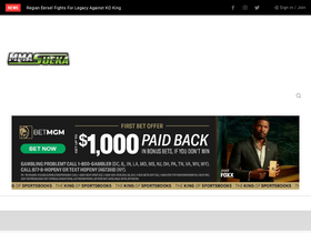 'mmasucka.com' screenshot