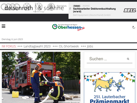 'oberhessen-live.de' screenshot
