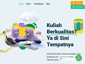 'alhikmah.ac.id' screenshot