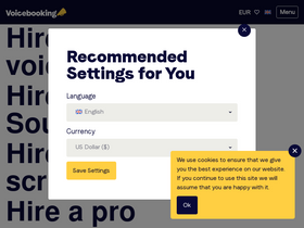 'voicebooking.com' screenshot