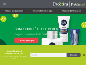 'groupeproxim.ca' screenshot