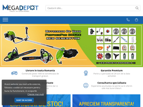 'megadepot.ro' screenshot