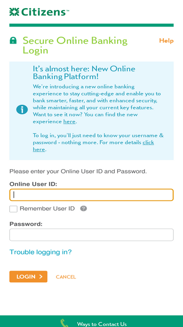 Citizensbankonline com discount citizens bank online