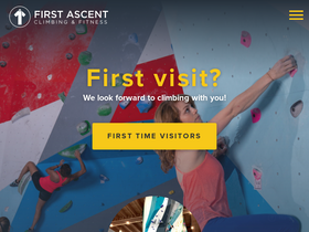 'faclimbing.com' screenshot