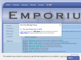 'imvu-e.com' screenshot