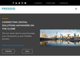 'presidio.com' screenshot