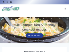 'momswithcrockpots.com' screenshot