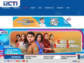 'rcti.tv' screenshot