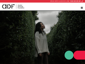 'adf.org.au' screenshot