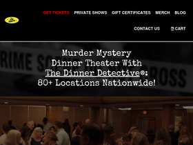 'thedinnerdetective.com' screenshot