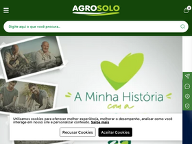 'agrosolo.com.br' screenshot