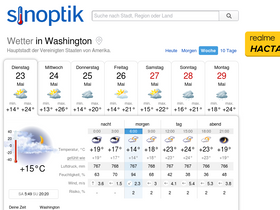 'sinoptik.de' screenshot