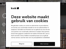 'kvik.nl' screenshot