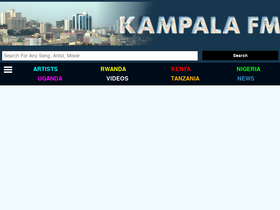 'kampalafm.com' screenshot