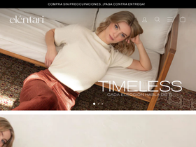 elentari.co homepage screenshot