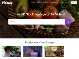 'videezy.com' screenshot