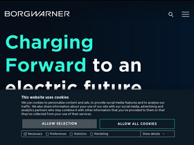 'borgwarner.com' screenshot