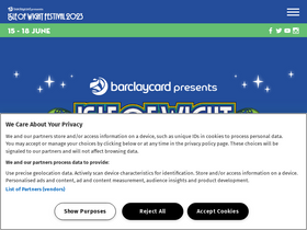 'isleofwightfestival.com' screenshot