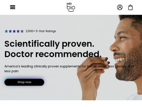 mdbiowellness website screenshot